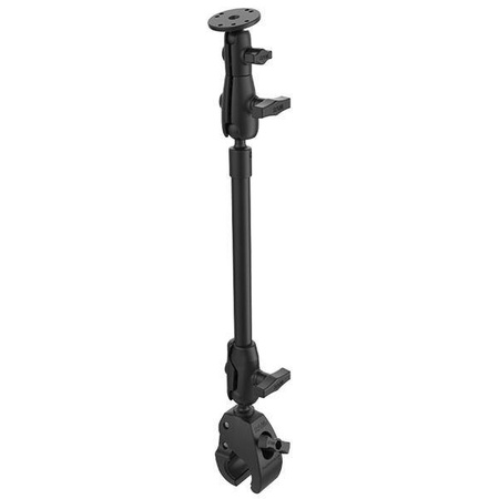 RAM® Tough-Claw™ Suport pentru țevi de 9" cu adaptor pentru placă rotundă