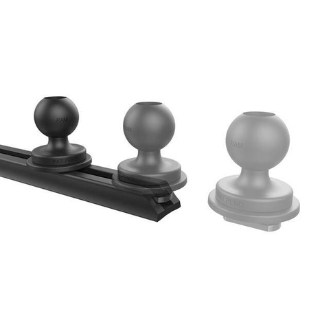 RAM® Tough-Track™ - șină compozită de 6" pentru încărcare la capăt