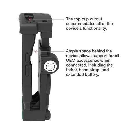 GDS® Locking Powered Dock pentru Zebra TC2x & TC5x