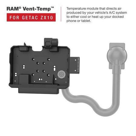 Suport RAM® Form-Fit pentru Getac ZX10