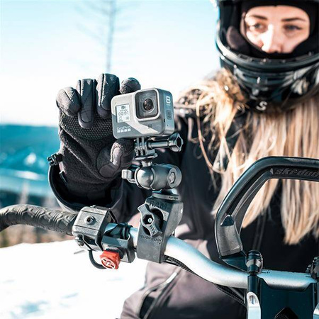 RAM® Tough-Claw™ Suport cu clemă cu adaptor pentru cameră de acțiune - aluminiu