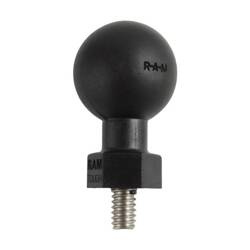 RAM® Tough-Ball™ cu știft filetat 1/4"-20 x .375" - dimensiune B