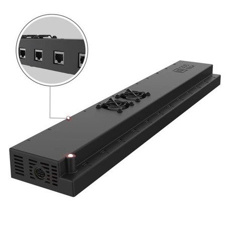 Încărcător de perete GDS® cu 12 porturi 300W USB-C + RJ45 Power Delivery