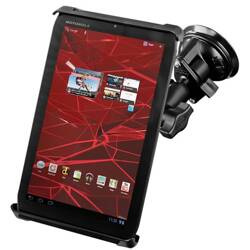 RAM® Tab-Tite™ cu suport cu ventuză RAM® Twist-Lock™ pentru tablete mici