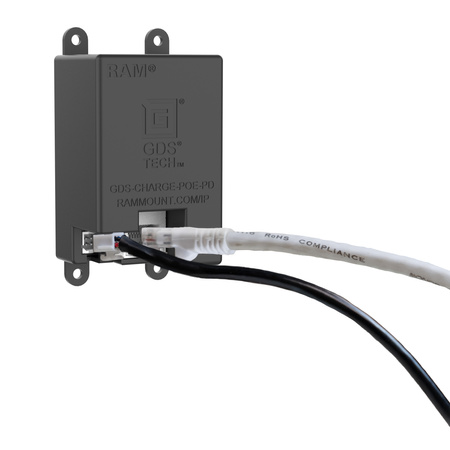 GDS® Uni-Conn™ Dock de perete cu profil redus alimentat cu PoE (prize europene)