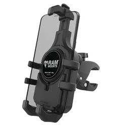 Suport pentru telefon RAM® Quick-Grip™ Pro cu amortizor de vibrații și Tough-Claw™