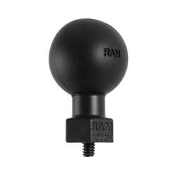 RAM® Tough-Ball™ cu știft filetat 1/4"-20 x .25" - dimensiune C