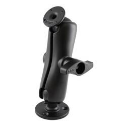 RAM® Ball Mount cu placă AMPS rotundă și placă rotundă mare - Mediu