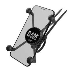Suport mare pentru telefon RAM® X-Grip® cu bază de bicicletă RAM® EZ-On/Off™